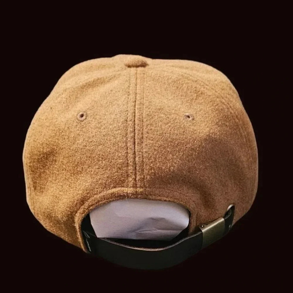 Vans Clark Vintage Brown Hat Cap Unstructured Wool Leather Strap Skatebo… - Picture 7 of 11